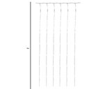 Ver imagem 3 de Cortina Led Fio de Fada Luz Fixa Bivolt Branco Quente 3x3m