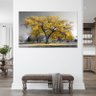 Quadro Decorativo Tela Canvas Paisagem Arvore Amarela - 100x70 Cm - 3