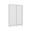 Ver imagem 2 de Guarda-Roupa Solteiro 2 Portas de Correr e 2 Gavetas Clean Branco