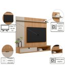 Ver imagem 2 de Painel Home com Nicho TV LED Off White Jequitibá 150cm Sintra