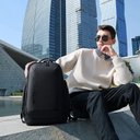 Ver imagem 3 de Mochila Viagem Notebook Resistente Impermeável Executiva 20l