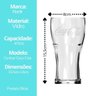 Copo Coca-cola Contour Vidro Transparente 470ml - Nadir - 4