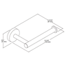 Papeleira Kohler Elate Preto 27292br-bl - 6