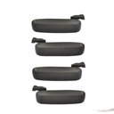 Ver imagem 3 de Kit 4 Maçanetas Externas Pretas Completo Uno G2 após 2014