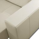 Ver imagem 3 de Sofá Retrátil Reclinável 4 Lugares 290cm Mare L08 Couro Off - Mpozenato