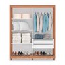 Guarda Roupas Solteiro Tuboarte Roma 100% em MDF com 2 portas de correr - 3