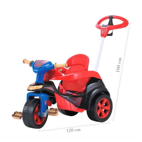 Triciclo Infantil Baby Trike Evolution Spider Biemme 610 - 3