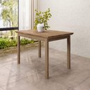 Ver imagem 2 de Mesa de Jantar 120x80cm Rústica Envelhecida Meneghetti
