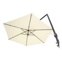 Ver imagem 3 de Ombrelone com Base Suspenso 3m Guarda Sol P/ Espreguicadeira:azul