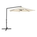 Ver imagem 1 de Ombrelone com Base Suspenso 3m Guarda Sol P/ Espreguicadeira:azul