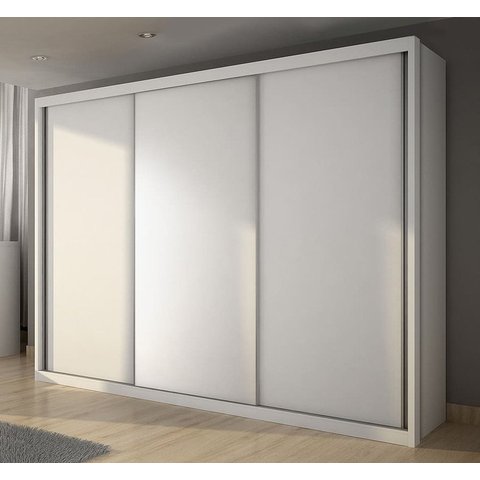 Guarda Roupa Casal 3 Portas 6 Gavetas - Palazzo - Móveis Novo Horizonte