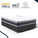 Ver imagem 4 de Cama Box com Colchão de Espuma D45 Double Face Territory Hellen Queen 158cm