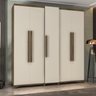 Guarda-Roupa Casal 5 Portas 3 Gavetas Munique  - 1