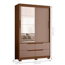 Ver imagem 3 de Armário de Quarto 2 Portas Correr Grande com Espelho