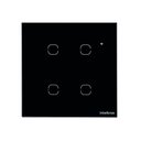 Ver imagem 3 de Interruptor Smart Wi-fi Touch 4 Teclas Preto Ews 1004 4850028