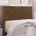Ver imagem 2 de Cabeceira Queen 160cm Ancona Suede - Lucadi Home
