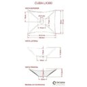 Ver imagem 6 de Conjunto para Banheiro Gabinete com Cuba Folha L38 e Espelheira Laura 600 Yescasa Branco/Chess/Carva