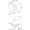 Ver imagem 6 de Conjunto para Banheiro Gabinete com Cuba Folha L38 e Espelheira Laura 600 Yescasa