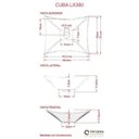 Ver imagem 6 de Conjunto para Banheiro Gabinete com Cuba Folha L38 e Espelheira Laura 600 Yescasa Preto/Ônix/Nogal