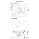 Ver imagem 6 de Conjunto para Banheiro Gabinete com Cuba Folha L38 e Espelheira Laura 600 Yescasa Preto/Ônix/Snow
