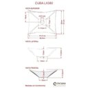 Ver imagem 6 de Conjunto para Banheiro Gabinete com Cuba Folha L38 e Espelheira Laura 600 Yescasa Marrom/Carvalho da