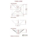 Ver imagem 6 de Conjunto para Banheiro Gabinete com Cuba Folha L38 e Espelheira Laura 600 Yescasa Marrom/Nogal/Branc