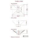 Ver imagem 6 de Conjunto para Banheiro Gabinete com Cuba Folha L38 e Espelheira Laura 600 Yescasa