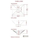 Ver imagem 6 de Conjunto para Banheiro Gabinete com Cuba Folha L38 e Espelheira Laura 600 Yescasa Branco/Snow/Preto