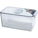 Ver imagem 1 de Caixa Organizadora para Geladeira com Tampa Acrilico 14x16x31cm