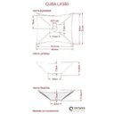 Ver imagem 6 de Conjunto para Banheiro Gabinete com Cuba Folha L38 e Espelheira Laura 600 Yescasa