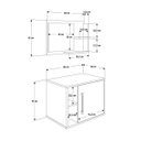 Ver imagem 5 de Conjunto para Banheiro Gabinete com Cuba Folha L38 e Espelheira Laura 600 Yescasa