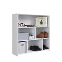 Ver imagem 3 de Módulo Organizador Multiuso Funcionale Estante Baixa Branca 93x26x90cm Mdp