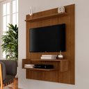 Ver imagem 1 de Painel Suspenso Sonora Tv 55" Freijó/freijó Ripado - Móveis Arapongas Freijó/freijó Ripado