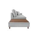 Ver imagem 4 de Sofá Living Lotus com Apoio Lateral Esquerda 2,40m em Linho