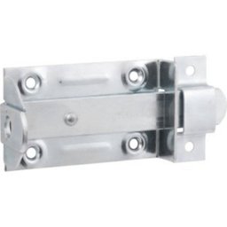 Fecho Chato Porta Cadeado 5 Aço Carbono Zincado Cartela 1 P - 1