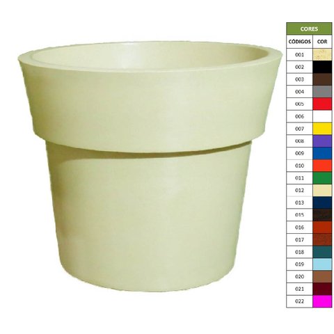 Vasos Plantas Frutífera hortaliças 60x70 Ibiza Polietileno - AREIA 001