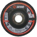 Ver imagem 1 de Disco Flap Aeme Standard Fibra Angular Zircônio 4.1/2" (115mm) 10 Unidades