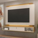 Ver imagem 2 de Home Painel Havana para Tv até 75" Polegadas com Led Tauari/off White Fosco