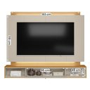 Ver imagem 3 de Home Painel Havana para Tv até 75" Polegadas com Led Tauari/off White Fosco