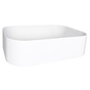 Ver imagem 5 de Cuba de Apoio Para Pia Banheiro Lavabo Sintético Sink C05 Branco - Lyam Decor