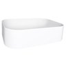 Cuba de Apoio Para Pia Banheiro Lavabo Sintético Sink C05 Branco - Lyam Decor - 5