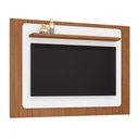 Ver imagem 2 de Painel para Tv até 60 Polegadas Monaco 1 Prateleira Cedro/branco - Casa D
