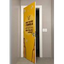 Ver imagem 3 de Adesivo Para Porta Uma Paixão Chamada Cerveja- 93X210Cm