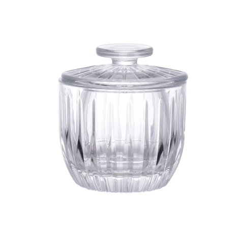 Manteigueira Porta Manteiga Francesa Melina de Vidro Transparente Mesa Posta Elegante Cozinha