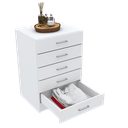 Ver imagem 1 de GAVETEIRO ORGANIZADOR PARA CASA OU ESCRITÓRIO M245.2021.B MUNDI MOVEIS