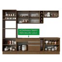 Ver imagem 5 de Armário de Cozinha Completa 290cm Rustic Vicenza Madesa 12