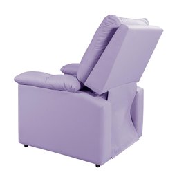 Poltrona Reclinável Lisboa Suede Estética Cílios Mamãe com Mocho/ Assento de Elevação - 2