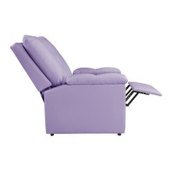 Poltrona Reclinável Lisboa Suede Estética Cílios Mamãe com Mocho/ Assento de Elevação - 9