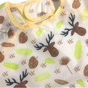 Ver imagem 7 de Babador Manga Longa Blw Baby Impermeável Bolso Alce Neném