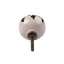 Ver imagem 5 de Puxador Folhagem Vintage Cerâmica Decorativo Luxo Gaveta